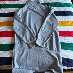 Women’s Grey Turtleneck Dress